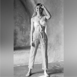 NWT Free People/Jen’s Pirate Booty Steamer Pants Size L